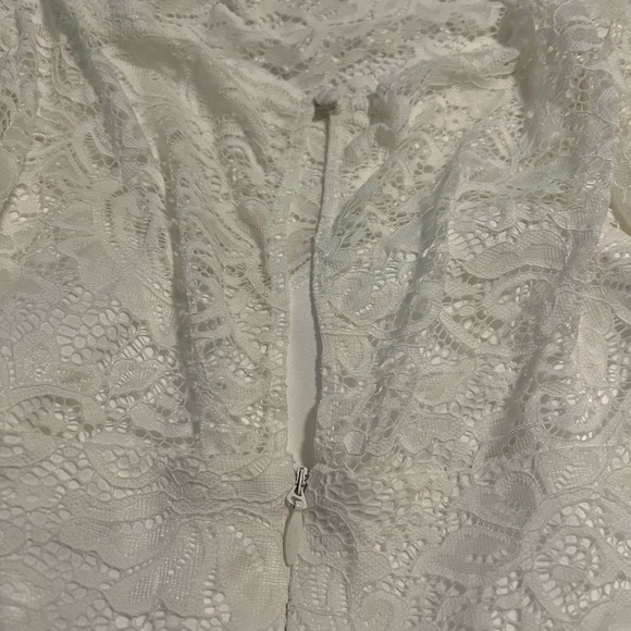 Torrid White Lace Wedding Dress - Picture 12 of 16